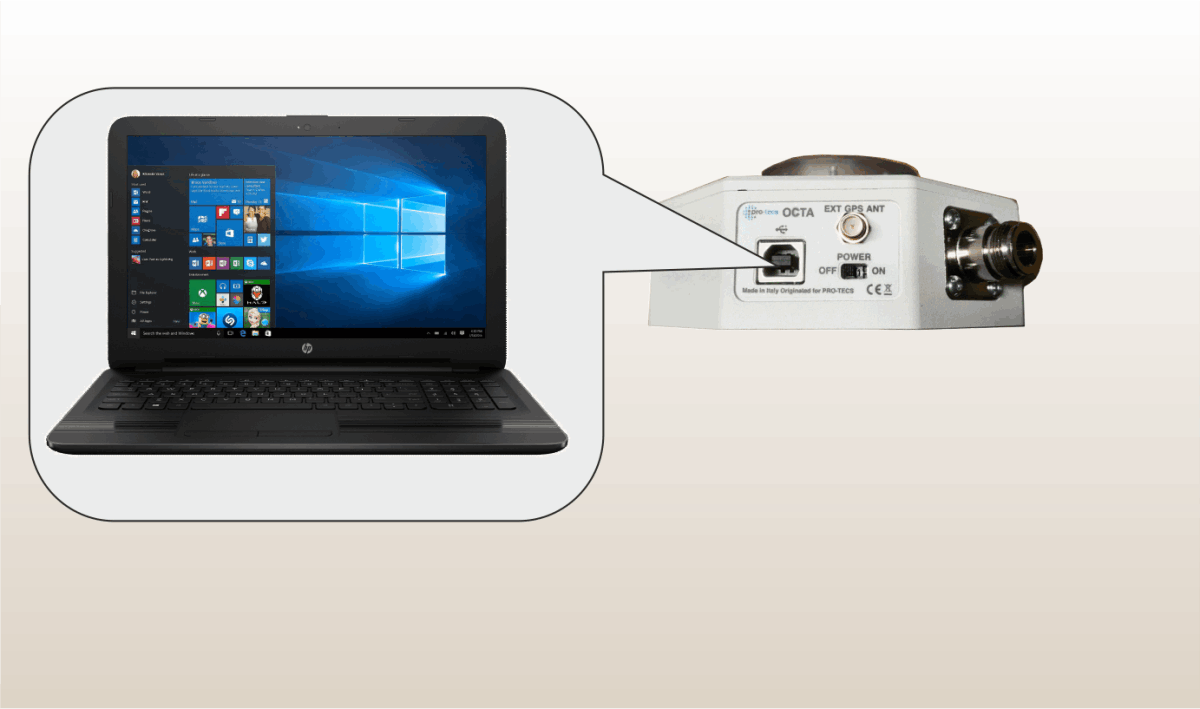 PRO-TECS OCTA Windows-basierter TETRA Analyzer
